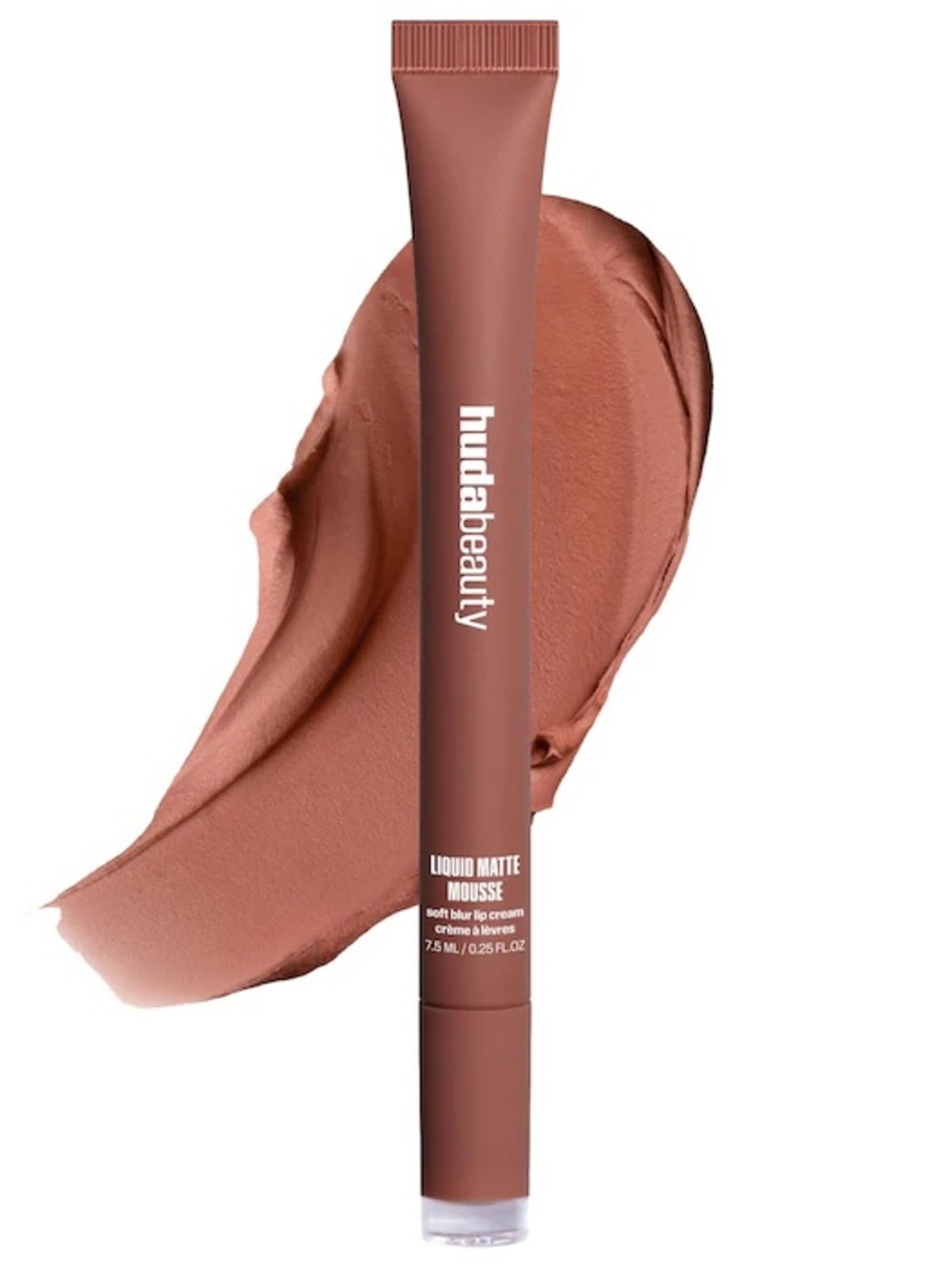 HUDA BEAUTY Liquid Matte Mouse in WARM BROWN **NEW💄**